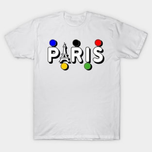 Paris color Olympic T-Shirt